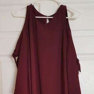 Burgandy Dress NWT